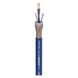 SOMMER CABLE MICRO-STAGE; przewód mikrofonowy 2 x 0,14 mm2; PVC O 5,80 mm; niebieski
